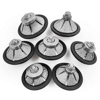 Stone grinding wheel diamond vacuum brazed tools for granite marble ceramic