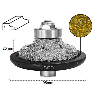 Diamond V type grinding wheel M14 for granite marble ceramic stone polish